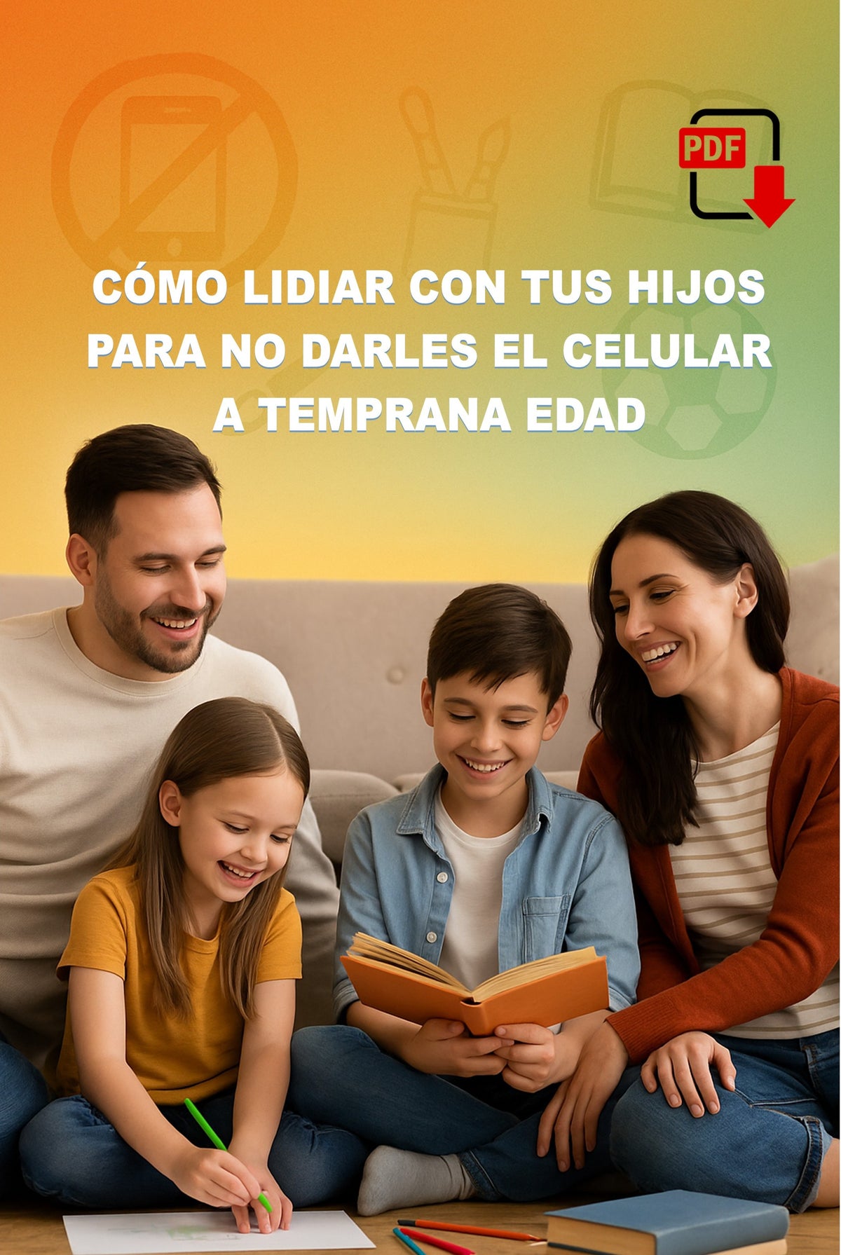 Cómo lidiar con tus hijos para no darles el celular a temprana edad